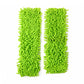 Detachable microfiber mop head for easy washing and replacement.