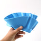 Flexible material ensures comfortable fit of baby shower hat