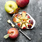 Durable stainless steel apple cutter, designed for long-lasting kitchen use.