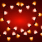 Multicolor LED string lights with wish ball design draped across a wall for home decor.