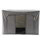 See-through window on storage box for quick identification of clothes