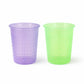 Vibrant mix color plastic juice cup in 200 ML size