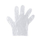 Single disposable glove shown for size and fit