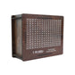 Wooden money save box piggy bank with a friendly snout design