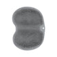 Textured silicone foot scrubber mat for shower use