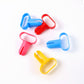 Compact plastic balloon tying tool pieces for party decoration