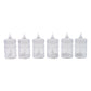 LED flameless lights with crystal-style glass covering for ambient setting