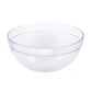 Premium quality transparent plastic mixing bowl used for kitchen and serving