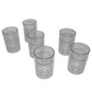 Break-resistant crystal clear plastic tumblers for safe drinking