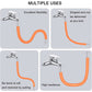 Consistent water flow from the extended flexible water tap extender.