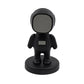 Side view of the stylish Cartoon Astronaut Car Mobile Holder on a dashboard.