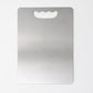 Heavy-duty cutting board made of premium stainless steel for home kitchens