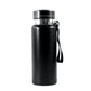 Durable 800ml stainless steel thermos flask, perfect for travel.