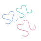 Practical S hooks for wardrobe, effortlessly hanging clothes and accessories to save space.