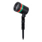 Detailed view of the Star Fairy Multicolor Outdoor Laser Projector's light aperture.