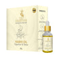 Detox Nabhi Oil bottle highlighting natural ingredients