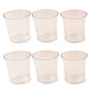 Daily use plastic glasses arranged in Apex Welcome Glass Set