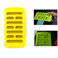 Ice trays stacked neatly in kitchen for storage