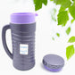 Thermal insulated flask keeping drinks hot for hours.