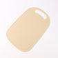 Rectangular plastic cutting board for effective kitchen food prep