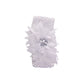 Lightweight elastic baby headband with floral design