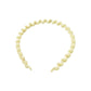GripEase plastic hairband designed for comfortable wear