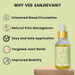 Herbal Nabhi Oil packaging for arthritis and joint pain remedy