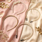 Trendy pearl and beaded hair band perfect for stylish hairstyles