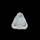 A secure baby socket cover in an electrical outlet, providing peace of mind for parents.