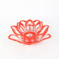 Decorative lotus LED candle light glowing softly for celebrations