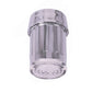 LED faucet light shining stylish blue glow from kitchen faucet adapter
