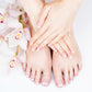 Rechargeable electric callus remover showcasing its portable design for home use