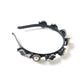 Fashionable pearl floral hairband for women and girls