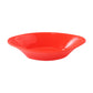 Deep red oval serving bowl perfect for salads and snacks