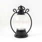 Ambient lighting from LED storm lantern perfect for festive home decor
