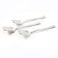 Deep bowl stainless steel spoons ideal for scooping ice cream and desserts