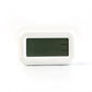 Compact digital LED alarm clock with temperature display