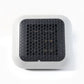 Small room warmed by the compact 600W plug-in wall-mounted room heater