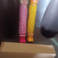 Cartoon foldable umbrella with mixed colorful designs suitable for travel