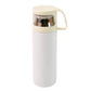 Close-up of vacuum insulated water bottle handle for easy carrying