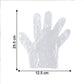 Pack of 100 disposable plastic gloves, durable and easy to wear