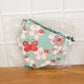 Compact collapsible food cover with decorative butterfly print