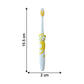 Cartoon kids toothbrush with helicopter toy for daily use