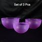 Pouring ingredients easily from mix and measure prep bowl with handle