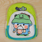 Kids sling backpack for travel, with adjustable strap and compact size