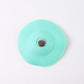 Light green silicone drain plug cover sealing kitchen sink drains effectively