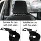 3-in-1 car organizer cupholder and phone holder with adjustable hooks
