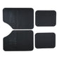 Universal vehicle interior protection mats in all-weather durable rubber