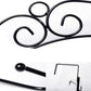 Over Door Hanger Rack in a bedroom setting, organising everyday accessories.