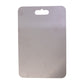 Hygienic stainless steel chopping tray with smooth surface
